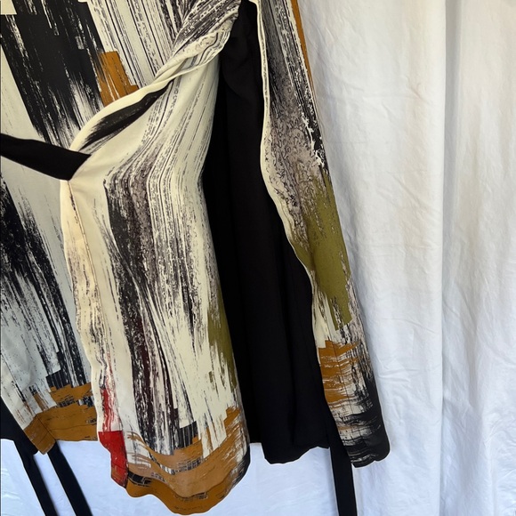 IC by Connie K Abstract Long Sleeve Layered Tunic, Womens XXL - Picture 5 of 8